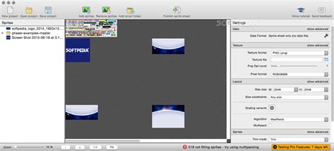  CodeAndWeb TexturePacker 7.0.3